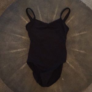So Danca Small Black Mesh Leotard